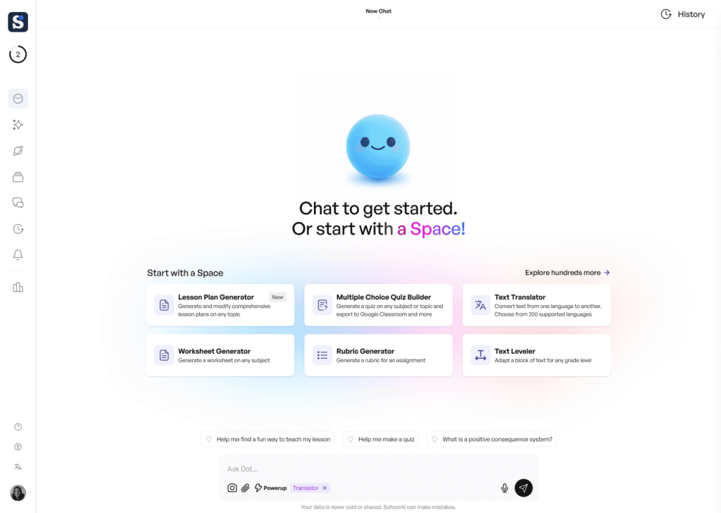 Top 10 AI tools for educators schoolai