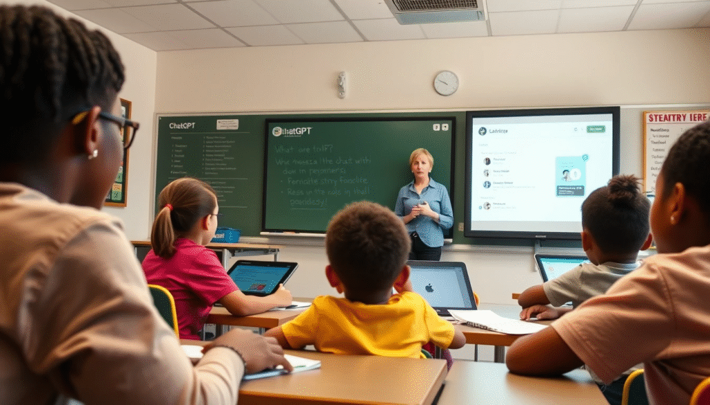 ChatGPT power in us schools